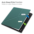 Miniatyrbillede 4 af 5: Læder Smart Tablet Etui kompatibel med Kobo Elipsa 2e-D6  (FMY) Green