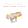 Miniatyrbilde 5 av 5: 6 stk. Hoder til Damebarbermaskin - Passer til Finishing Touch Flawless Kroppsbarbermaskin (FMY)