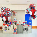 Pikkukuva 3 / 5: Spidey ja Hämmästyttävät Ystävät Folioballoonit, Spideyn Syntymäpäiväjuhlan Balloonikoristeet (FMY)