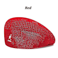 Miniatyrbillede 1 af 2: 2023 Ny Kangol Beret Mesh Spidshat Britisk Retro Hat (FMY) Red