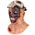 Pikkukuva 2 / 2: Halloween-juhlatavaroiden pelottava Jasonin jääkiekkomaski, kauhu Hacker-maski, aikuisten koko päävampyyrin lateksipuku (FMY)