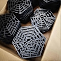 Miniatyrbillede 5 af 5: Dambeskyttelsesnet Ring Dambeskyttelsesdæk Net Dambeskyttelses Fiske Dambeskyttelsesnet Damdæk Fuglenet 20 stk. (FMY) black
