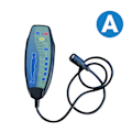 Pikkukuva 2 / 3: 8 Naaras-liitäntäkaukosäädin Hierontavoimanostosohvan Nojatuolille Käsikaukosäädin 12VD75 js  (FMY) with heating function
