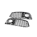 Pikkukuva 1 / 4: Mesh-sumuvalon kehys sumuvalon säleikkö A4 B8 Rs4 2009-2012 kiiltävä musta 8kd807682 8kd807681  (FMY)