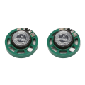 Pikkukuva 3 / 5: 0,25 W 32 ohmin muovikotelo 27 mm halkaisijaltaan magneettikaiutin 4 kpl (FMY) Green Silver
