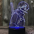 Miniatyrbillede 1 af 4: 3D natlys Naruto-teamet hvirvel Naruto Sasuke Sakura karakter lysdiode natlys (FMY) A