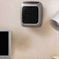 Miniatyrbilde 4 av 5: Veggmontert varmeovn med fjernkontroll 800W PTC-keramisk elektrisk varmeovn Lavt forbruk Romvarmer for hjemmet (FMY) Green US plug
