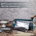Miniatyrbilde 5 av 5: 10 Stykker Impulsforsegler Varmeelement Service Reservedeler Reparasjonssett for -400 (FMY) Silver