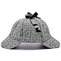 Miniatyrbild 3 av 5: 1 st Sherlock Holmes Detektiv Baskerhatt Unisex Cosplay Tillbehör (d-583-a)-r  (FMY) Khaki