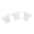 Pikkukuva 4 / 4: Sähköisen rintapumpun vaihtotarvikkeet 3 kpl 150 ml:n maidonsäiliöillä (FMY) 17mm Flange Inserts