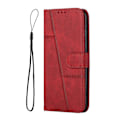 Miniatyrbilde 2 av 5: Søm Kalveskinn Etui For Redmi 14C 4G  (FMY) Red