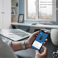 Pikkukuva 4 / 5: WiFi Ovi- ja ikkuna-hälytin, 100dB sireeni, Tuya App -kaukosäädin, Ajastettu aktivointi/poiskytkentä, Säädettävä äänenvoimakkuus, Langaton kodin hälytin (FMY)