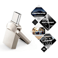 Miniatyrbild 1 av 5: 1TB 2TB Typ C USB 3.0 Flash Drive USB-minne Minnessticka För PC Laptop, 100% Ny (FMY) 1TB