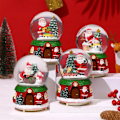 Miniatyrbilde 2 av 5: Fantasy LED Julemusikk Snøklode Søt Vannklode Musikkule Tegneserie Juledekorasjon Batteridrevet Krystallkuler (FMY) C