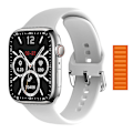 Pikkukuva 1 / 2: 2023 Älykello Apple Smartwatch Series 8:lle, HD-näyttö, urheilullinen sykemittari, kuntoseuranta, Bluetooth-puhelut, miehille ja naisille (FMY) white and CheNL
