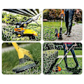 Miniatyrbilde 4 av 5: 6 stk. Spoledeksel Kompatibelt med Worx WG150 / WG151 / WG163 / G165 Gressklipper Spolehette, WA6531 (FMY) MultiColor