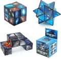 Star Cube Magic Cube 2 I 1 Set, Yoshimoto Cube Infinity Magic 3D Pussel Kuber, Hjärn Utveckling Pussel Spel För Barn Och Vuxna (FMY)