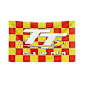 Pikkukuva 4 / 4: 3x5 Ft Imott Isle Of Man Tt Lippu Polyester Digitaalinen Painettu Logo Moottoripyöräkilpailu Banneri  (FMY) J0657 60 x 90cm