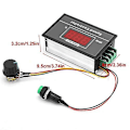 Miniatyrbillede 2 af 4: Motorhastighedsregulatorer, PWM Hastighedsstyringscontroller, DC 6-60V 12V 24V 36V 48V 30A PWM Generator Regulator