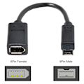 Miniatyrbild 3 av 5: IEEE 1394 6-stifts till 1394b 9-stifts Firewire-adapter Slitstark kamerakontaktkabel (FMY)
