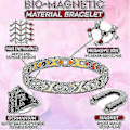 Miniatyrbilde 3 av 5: Magnetisk Terapi Menopause Lettelse Armbånd For Kvinner (FMY) Rose Gold