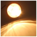 Miniatyrbild 4 av 5: 7 tum motorcykel rund strålkastare halogen H4 ljuslampa för  (FMY)