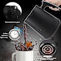 Miniatyrbild 5 av 5: Automatisk turkisk kaffemaskin vattenkokare AC 220~240v malet kaffemaskin-yyc (FMY) Sky Blue