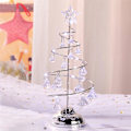 Miniatyrbilde 4 av 5: Julepynt Gavebelagt Jern Tre LED Lys Krystall Juletre Krystall Ornament Natt (FMY) B Large