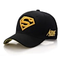 Pikkukuva 1 / 5: Kirjain Superman, rento ulkoilulippis, Snapback-lippikset (FMY) Black.Yellow Adjustable