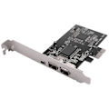 Miniatyrbillede 2 af 5: Pcie Firewire Kort Til Windows 10, Ieee 1394 Pci Controller 4 Porte (3 X 6 Pin Og 1 X 4 Pin), Firewire TY (FMY)