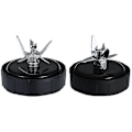 Miniatyrbillede 4 af 5: Udskiftningsblad i rustfrit stål til Ninja SS351 Foodi, SS151 TWISTi DUO, SS401, SS101 Blender (7 (FMY) Black
