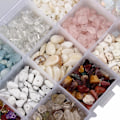 Miniatyrbillede 3 af 5: 15 slags bulk stenperler, tumlede ædelstensperler til smykkefremstilling (FMY) Multicolor