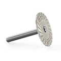 Miniatyrbilde 2 av 3: 40 mm diamantblad med 6 mm skaft, skjærehjul for gravering og kutting av fliser, granitt, marmor, keramikk (FMY) Sharp 5pcs