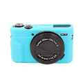 Miniatyrbillede 2 af 5: Silikone Beskyttelsesetui til Canon EOS G7 X Mark II (FMY) Blue