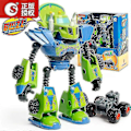 Miniatyrbilde 3 av 5: Deformert Robotbil Leke Actionfigur Modell Barn Leke Julergaver - Blaze Monster Machines Anime  (FMY) 1