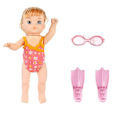 Miniatyrbild 1 av 4: Simdocka - Interaktiv simdocka babydocka med simfunktion (FMY) C