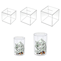 Miniatyrbild 4 av 4: 1 st. Klar Spargris för Vuxna - Akryl Pengar Sparlåda för Budgetering och Sparande (FMY) Cube M