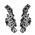 Pikkukuva 2 / 5: Auton takavalon piirilevy Peugeot 307 Hatchbackille vasemmalle (FMY) Black