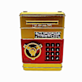 Miniatyrbilde 1 av 2: Elektronisk Spargris Safe ATM Passord Pengboks Automatisk Innskudd Sedler Gaver Bursdag (FMY) Gold