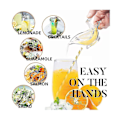 Miniatyrbillede 2 af 5: Citronpresser, Citronpresser, Akryl Citron Manuel Saftpresser, Fugl Citronpresser (6 stk)  (FMY)