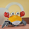 Miniatyrbilde 2 av 4: Krypende krabbe leker med opp og musikk krabbe leker med sensor hindring (FMY) Crab green
