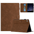Miniatyrbillede 1 af 5: Præget læderetui til iPad 10. generation 10.9 2022 (FMY) Brown