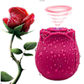 Miniatyrbillede 1 af 5: 2024 Rose til Kvinder Mini Massager Stressaflastning 10 Tilstande WHY  (FMY) Red