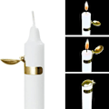 Miniatyrbillede 1 af 5: 4/8 stk Lyslukker, Automatisk Lysudslukker Til Sikker Slukning Af Lysflamme, Lystilbehør Til Lysentusiaster (haoyi) A-YUHAO  (FMY) 4 Pcs