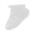 Miniatyrbild 2 av 5: 100 st transparenta engångsbadkar plastfoder fotpedikyr spa vaxöverdrag väska strumpa (FMY) White