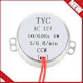 Miniatyrbild 2 av 5: Tyc Synkron Synkronmotor AC 12V 5-6rpm 50-60Hz CCW 4W Fp (FMY)