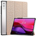 Miniatyrbillede 1 af 5: Til Lenovo Yoga Tab Plus Etui Anti-Drop Læder Stand Tablet Cover - Grå (FMY) Multicolor Rose Gold