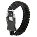 Miniatyrbild 2 av 4: Paracord utomhusverktyg armband överlevnadsutrustning multianvändning överlevnadsarmband för utomhuscamping vandring fiske  (FMY)