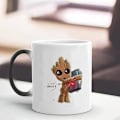 Miniatyrbild 2 av 4: SSRGV Jag är Groot Färgväxlande Mugg Keramisk Termisk Kaffe Frukostmugg (FMY)