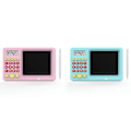 Miniatyrbilde 2 av 5: 2-i-1 Matte- og Skrivetavle for Barn - Rosa/Blå, Lær Matteoperasjoner Addisjon, Subtraksjon, Multiplikasjon, Divisjon, LCD-skjerm (FMY) blue